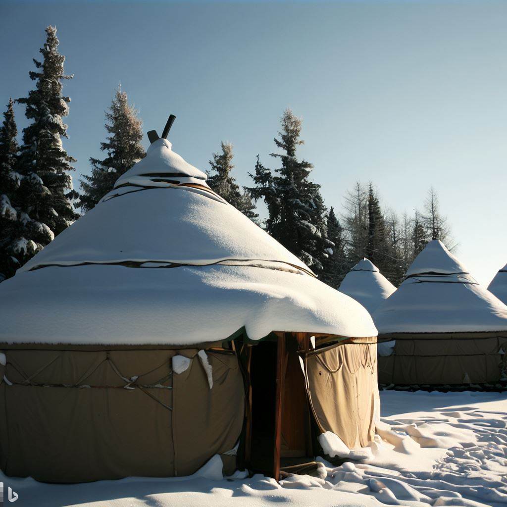 can you live in a yurt in the winter