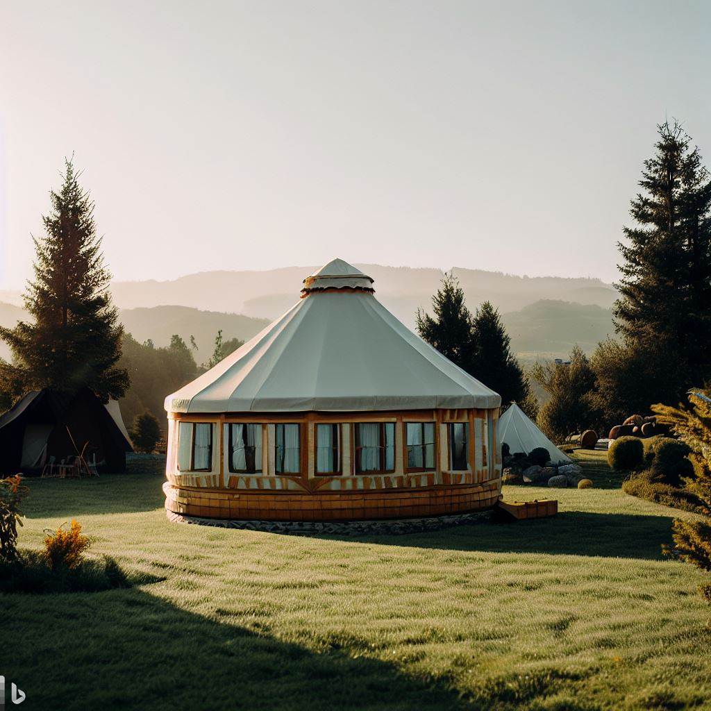 Beyond Tents Embrace Elegance in 30-Foot Yurts